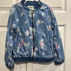 OshKosh B'gosh Denim Floral Kids Jacket